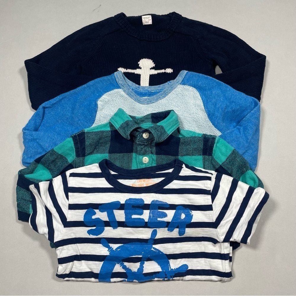 Crewcuts size 4/5 bundle of 4 Tops
